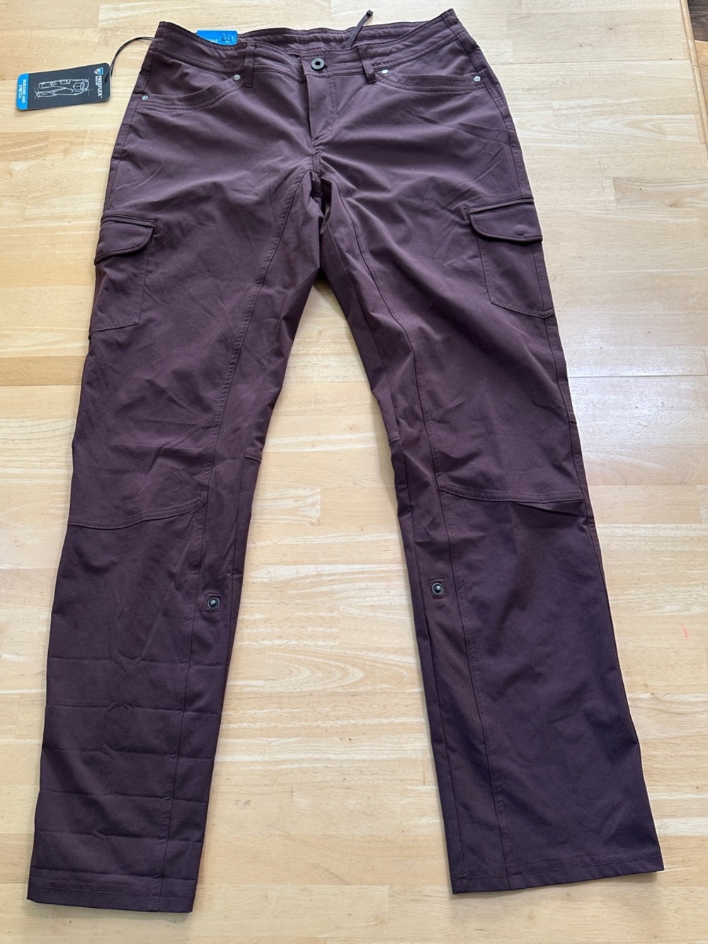 Kuhl Women's Cargo Pants in Deep Chocolate Brown